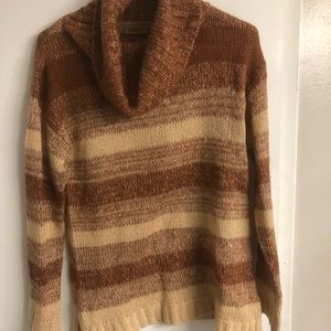Brown Wrangler turtleneck sweater